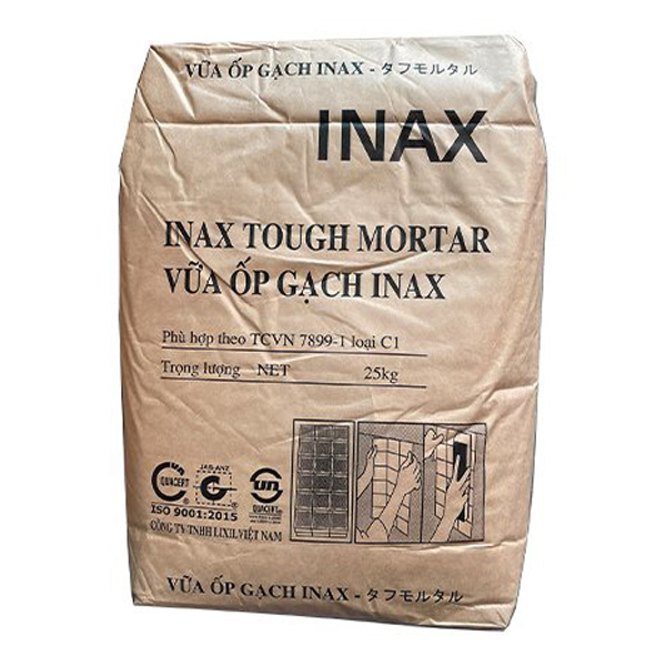 vữa ốp gạch inax