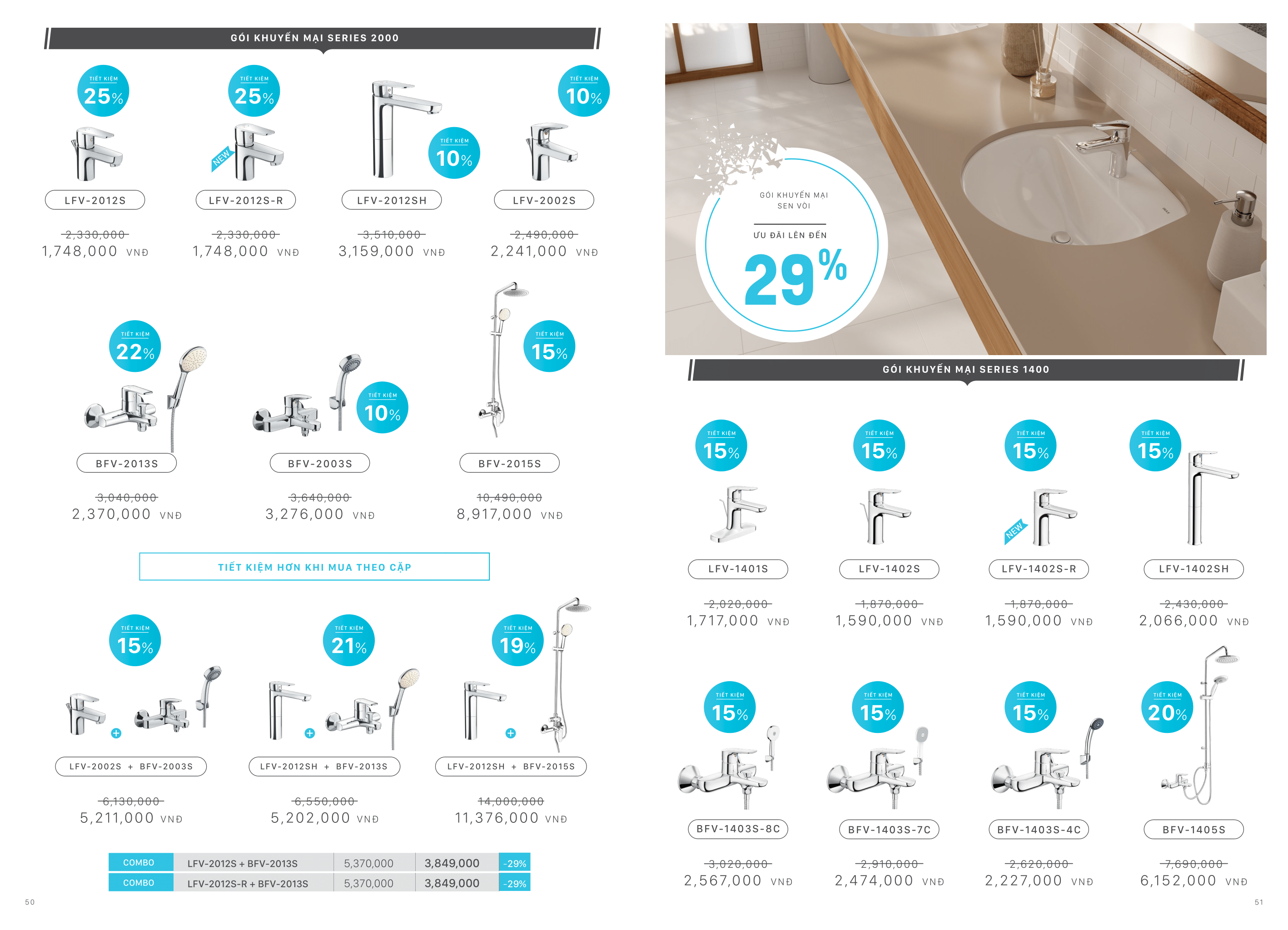 Catalogue Khuyến Mãi Thiết Bị Vệ Sinh INAX 2024 12