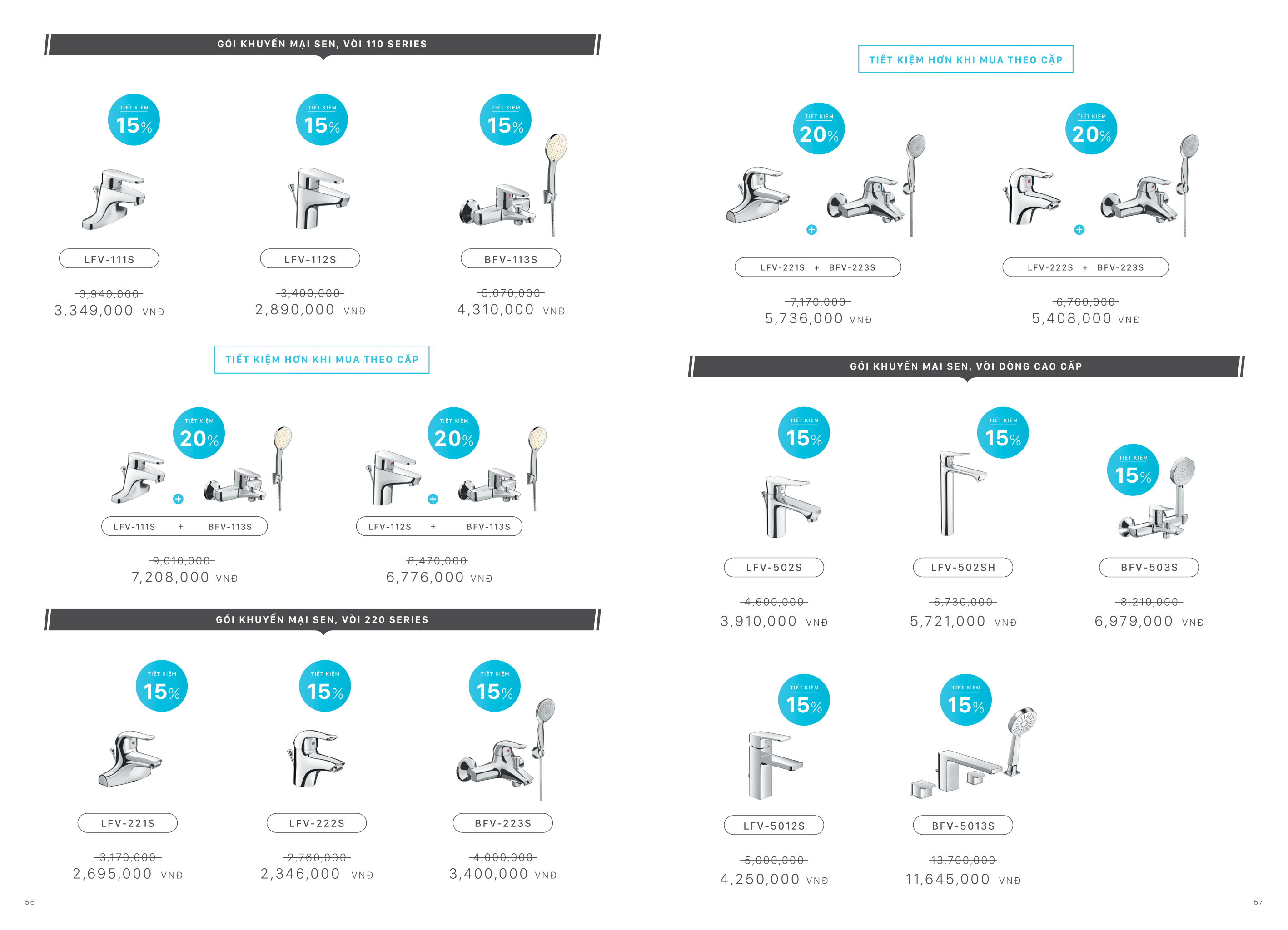 Catalogue Khuyến Mãi Thiết Bị Vệ Sinh INAX 2024 9