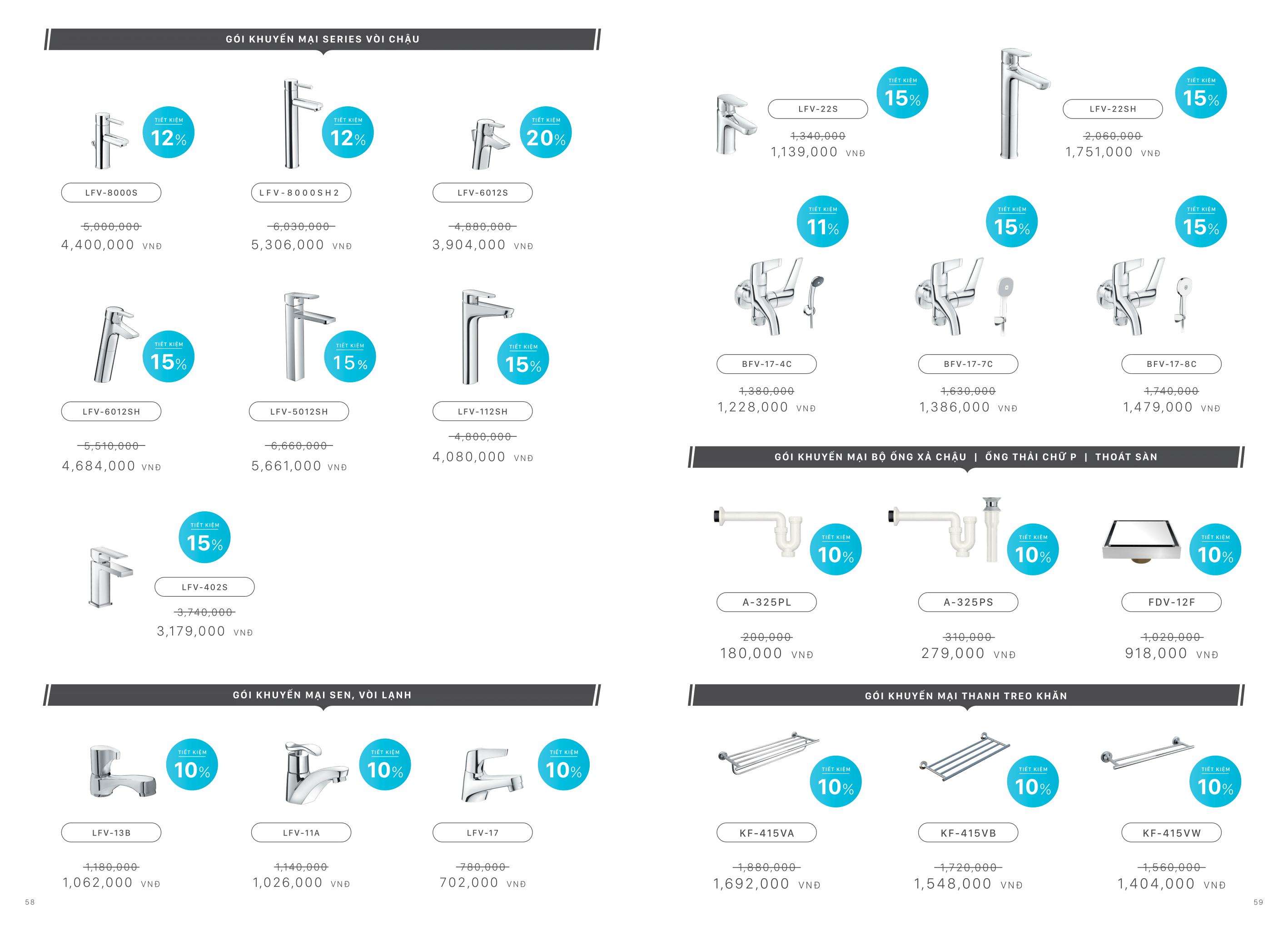 Catalogue Khuyến Mãi Thiết Bị Vệ Sinh INAX 2024 8