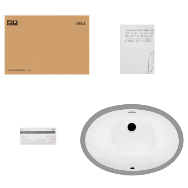 Chậu Rửa Lavabo Inax AL-2216V