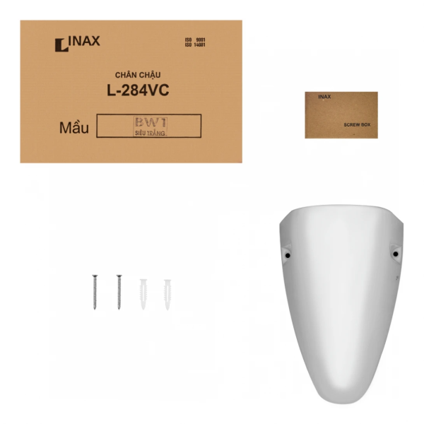 Lavabo Treo Tường Inax L-284V/L-284VC