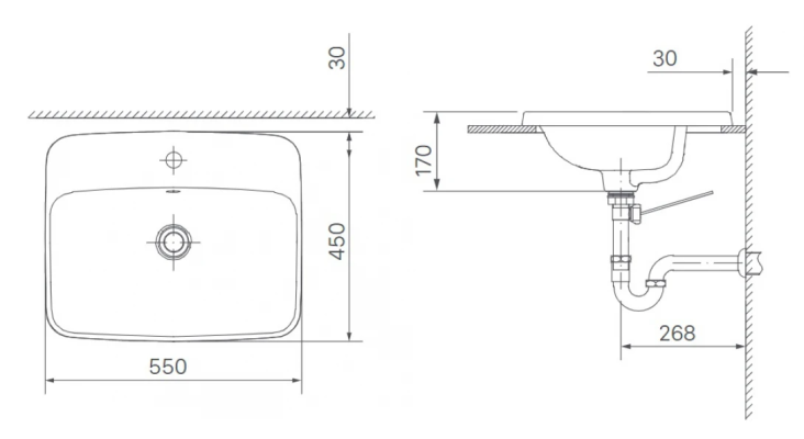Chậu Rửa Lavabo Inax AL-2398V