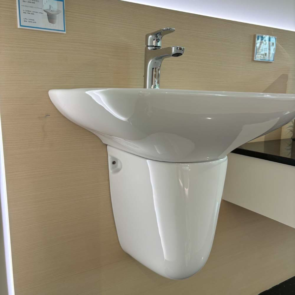 Chậu Lavabo Inax AL-289V/L-288VC Chân Treo