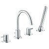 Vòi Sen Tắm Xả Bồn Inax BFV-7000B