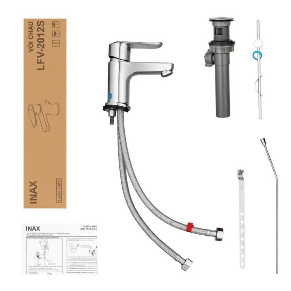Vòi chậu lavabo nóng lạnh INAX LFV-2012S