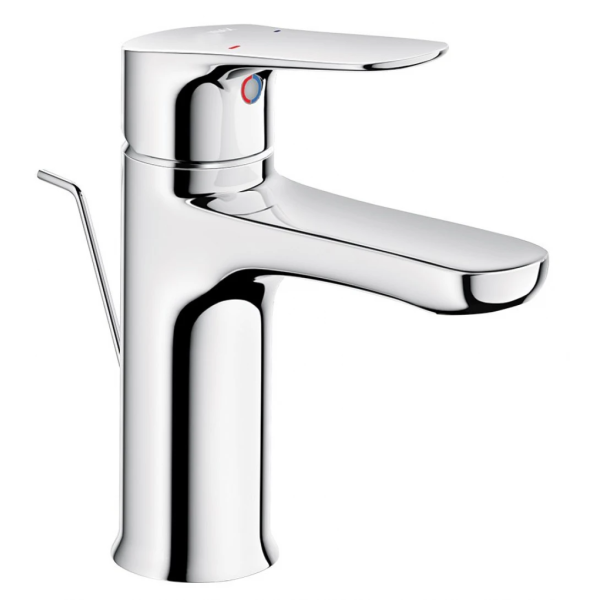 Vòi Chậu Lavabo Inax LFV-1402S (LFV1402S) Nóng Lạnh kèm Trụ Xả Ty