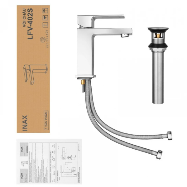 Vòi Chậu Lavabo Inax LFV-402S
