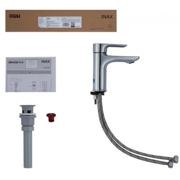 Vòi chậu lavabo nóng lạnh INAX LFV-612S