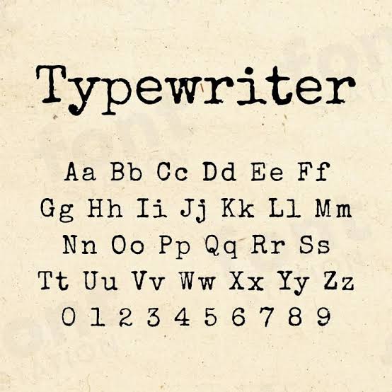 font-chu-danh-may-ngay-xua-tai-typewriter-viet-hoa