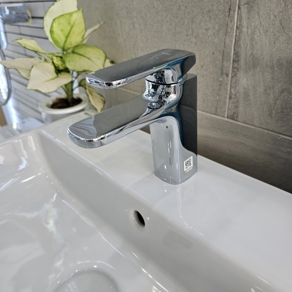 Vòi Chậu Lavabo Inax LFV-632S-2 Nóng Lạnh Kèm Trụ Xả