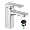 Vòi Chậu Lavabo Inax LFV-632S-2 Nóng Lạnh Kèm Trụ Xả